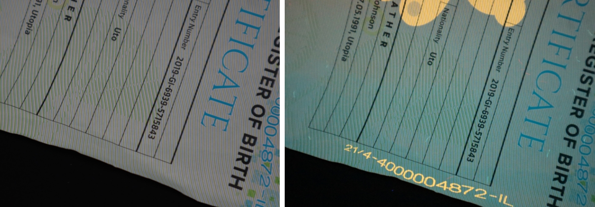 Physical Authentication Invisible Ink Invisible inks: little hidden secrets | Oppaca