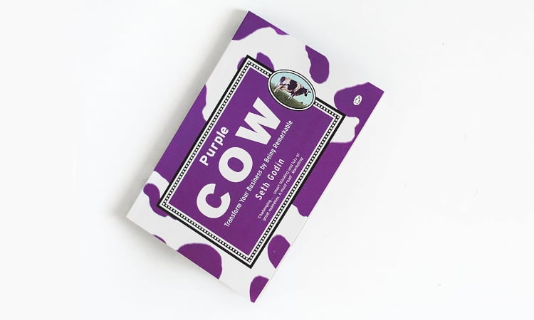 Purple Cow book by Seth Godin