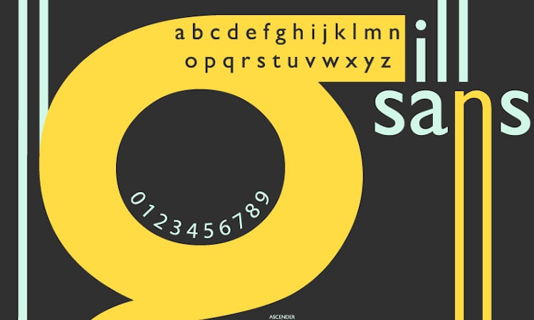 Gill Sans Font