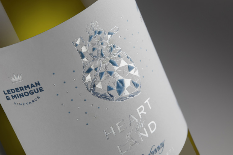 Heart of the Land – Chardonnay Label