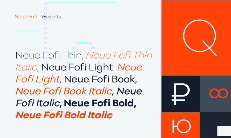 Neue Fofi  font