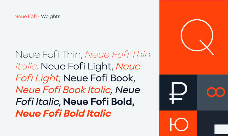 Neue Fofi  font