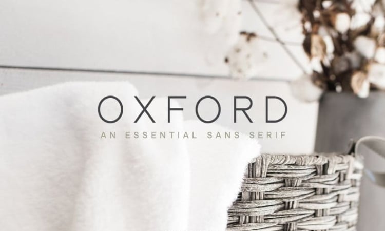 Oxford font