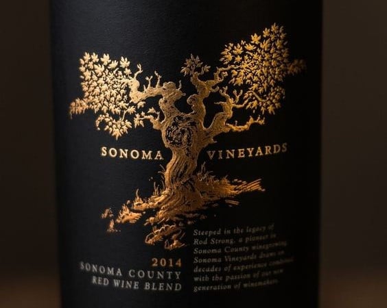 Sonoma Vineyards Label